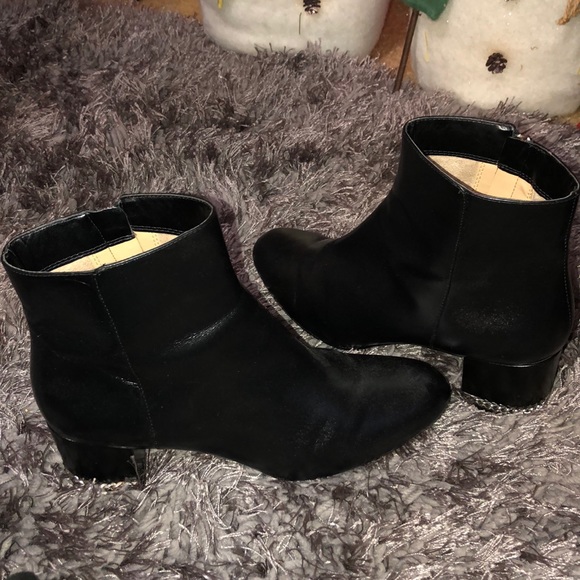 Michael Kors Shoes - Michael kors booties black leather